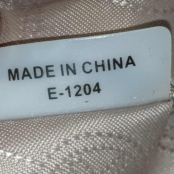 Michael Kors Ivory Leather Purse Gold Metal Chain Shoulder Bag Jet Set Tote Crea - Picture 11 of 15